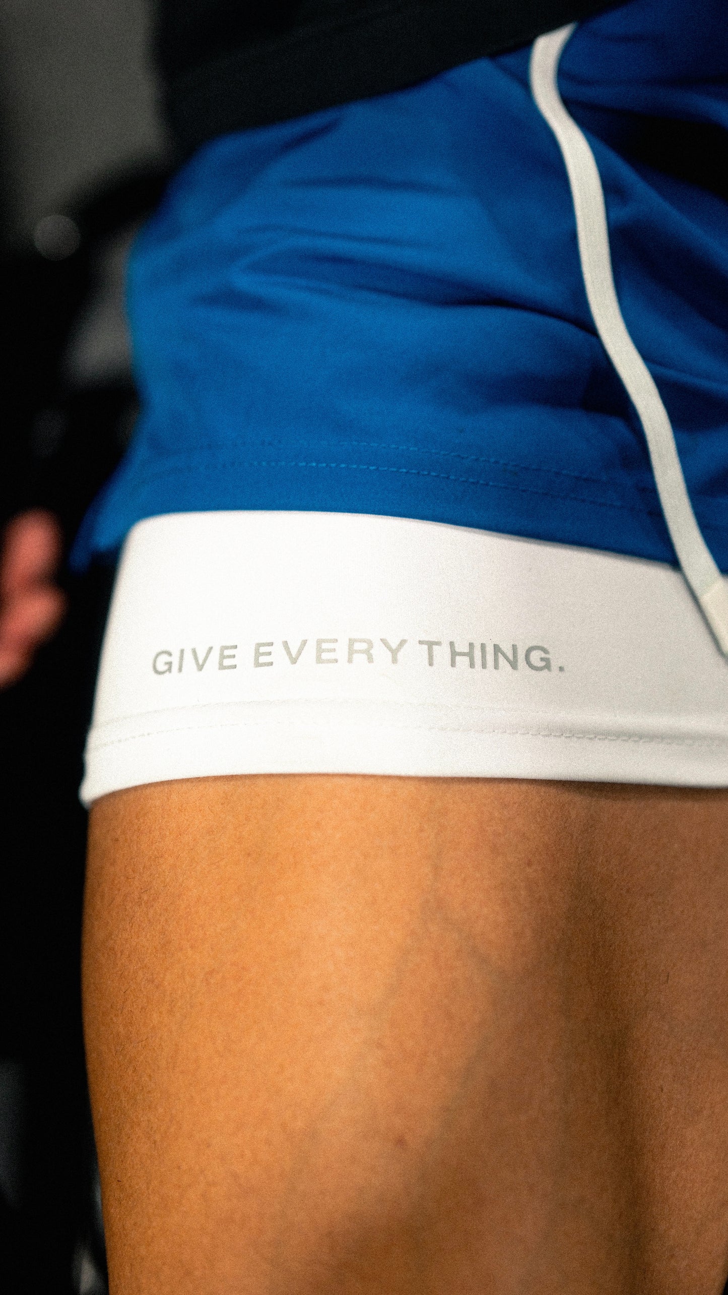 Men's 5" Compressed Cobalt Blue 2-In-1 Shorts